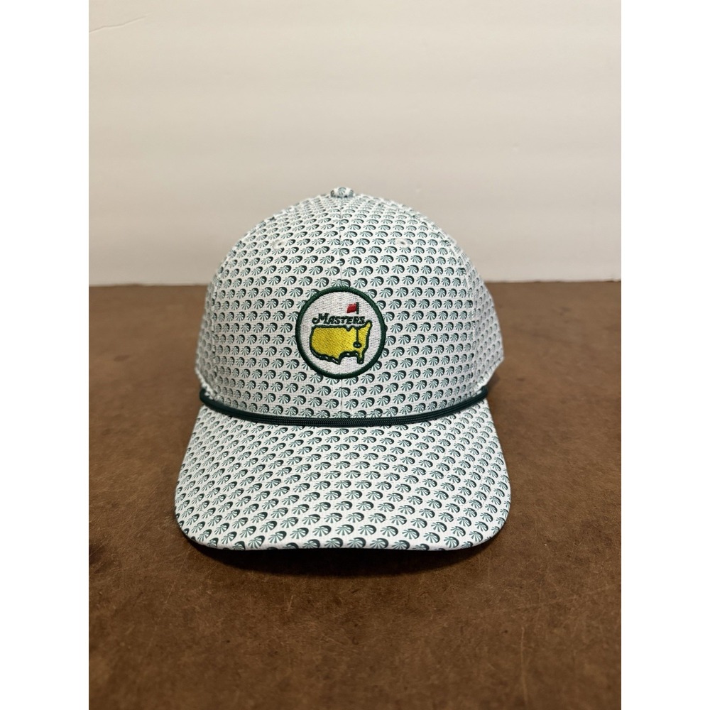 2026 Masters Golf Rope Hat Snapback umbrella green and white Hat New